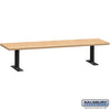 Bolt Mounted Wood Locker Bench