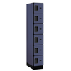 Designer Wood Locker — 6 Tier, 1 Wide