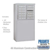 Free-Standing 4C Horizontal Mailbox with 10 Doors - Your Locker Store