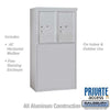 Free-Standing 4C Horizontal Parcel Locker with 2 Doors - Your Locker Store