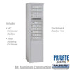 Free-Standing 4C Horizontal Mailbox with 9 Doors - Your Locker Store