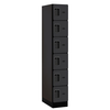 Designer Wood Locker — 6 Tier, 1 Wide