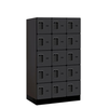 Designer Wood Locker — 5 Tier, 3 Wide