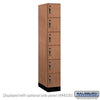 Premier Wood Locker — 6 Tier, 1 Wide