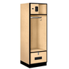 Open Access Designer Wood Locker