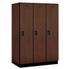 Designer Wood Locker — 1 Tier, 3 Wide