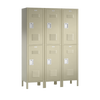 Traditional Metal Locker — 2 Tier, 3 Wide