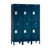 Traditional Metal Locker — 2 Tier, 3 Wide