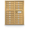 4C Standard Mailbox with 19 Doors
