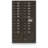 4C Standard Mailbox with 19 Doors & 2 Parcel Lockers