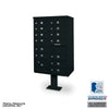 Cluster Box Unit with 13 Doors & 1 Parcel Locker