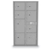 4C Standard Mailbox with 8 Parcel Lockers