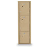 4C Standard Mailbox with 3 Parcel Lockers