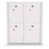 4C Standard Mailbox with 4 Parcel Lockers