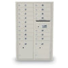 4C Standard Mailbox with 16 Doors & 2 Parcel Lookers
