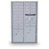 4C Standard Mailbox with 15 Doors & 2 Parcel Lookers