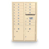 4C Standard Mailbox with 14 Doors & 2 Parcel Lookers
