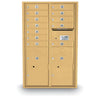 4C Standard Mailbox with 12 Doors & 2 Parcel Lookers