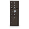 4C Standard Mailbox with 6 Doors & 1 Parcel Locker