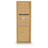 4C Standard Mailbox with 6 Doors & 1 Parcel Locker