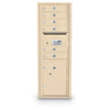 4C Standard Mailbox with 6 Doors & 1 Parcel Locker