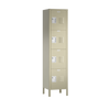 Traditional Metal Locker — 4 Tier, 1 Wide