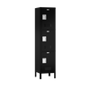 Traditional Metal Locker — 3 Tier, 1 Wide