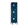 Traditional Metal Locker — 3 Tier, 1 Wide