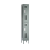 Competitor Athletic Metal Locker — 2 Tier, 1 Wide