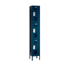 Competitor Athletic Metal Locker — 3 Tier, 1 Wide