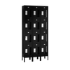 Competitor Athletic Metal Locker — 4 Tier, 3 Wide