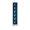 Competitor Athletic Metal Locker — 6 Tier, 1 Wide