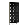Traditional Metal Locker — 6 Tier, 3 Wide