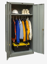 Load image into Gallery viewer, Hallowell 400 Series Commercial Solid Door Wardrobe Cabinets YourLockerStore