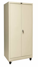 Load image into Gallery viewer, Hallowell 400 Series Commercial Storage Metal Cabinet — Solid Door [Mobile] 415S24PT YourLockerStore