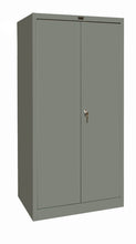 Load image into Gallery viewer, Hallowell 400 Series Commercial Storage+Wardrobe Combination Metal Cabinet — Solid Door YourLockerStore