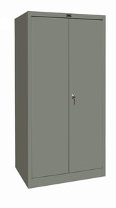 Hallowell 400 Series Commercial Storage+Wardrobe Combination Metal Cabinet — Solid Door YourLockerStore