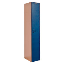 Load image into Gallery viewer, Hallowell AquaMax HDPE Solid Plastic Locker — 1 Tier, 1 Wide HPL1282-1A-TB YourLockerStore