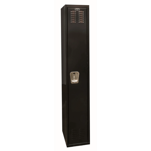 Hallowell Black Tie Steel Locker — 1 Tier, 1 Wide U1282-1ME YourLockerStore