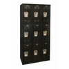 Hallowell Black Tie Steel Locker — 3 Tier, 3 Wide U3282-2ME YourLockerStore
