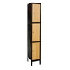 Hallowell Hybrid Metal+Wood Locker — 3 Tier, 1 Wide UW1288-3MEW YourLockerStore