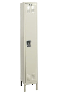 Hallowell Premium Louvered Steel Locker — 1 Tier, 1 Wide U1226-1PT YourLockerStore