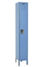 Load image into Gallery viewer, Hallowell Premium Louvered Steel Locker — 1 Tier, 1 Wide U1228-1MB YourLockerStore
