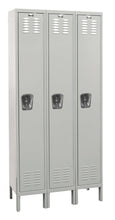 Load image into Gallery viewer, Hallowell Premium Louvered Steel Locker — 1 Tier, 3 Wide U3228-1PL YourLockerStore
