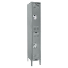 Load image into Gallery viewer, Hallowell Premium Louvered Steel Locker — 2 Tier, 1 Wide U1226-2HG YourLockerStore