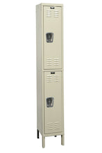 Load image into Gallery viewer, Hallowell Premium Louvered Steel Locker — 2 Tier, 1 Wide U1226-2PT YourLockerStore