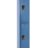 Hallowell Premium Louvered Steel Locker — 2 Tier, 1 Wide U1228-2MB YourLockerStore