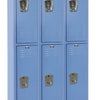 Hallowell Premium Louvered Steel Locker — 2 Tier, 3 Wide U3228-2MB YourLockerStore