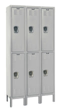 Load image into Gallery viewer, Hallowell Premium Louvered Steel Locker — 2 Tier, 3 Wide U3228-2PL YourLockerStore