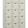 Hallowell Premium Louvered Steel Locker — 5 Tier, 3 Wide U3228-5PT YourLockerStore